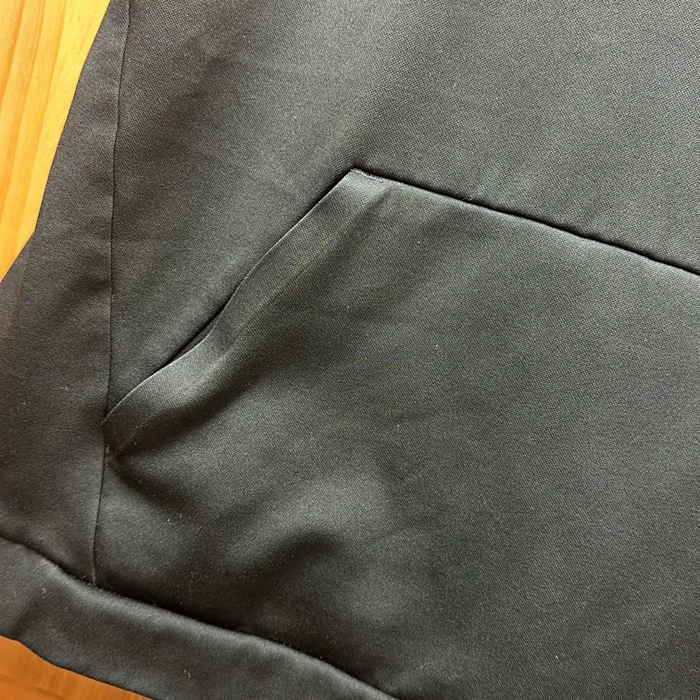 Fleece line short sleeve black size large - Picture 4 of 8